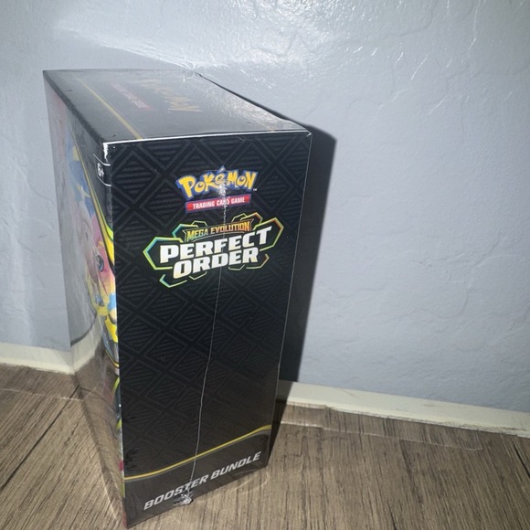 pokemon center booster pack TCG: Mega Evolution-Perfect Order Pokemon Elite Trainer Box | PO PKC ETB | Exclusive Tyrunt Promo Terawatts of electricity crash down from the sky in a tropical paradise Pokmon TCG: Mega Evolution-Pitch Black